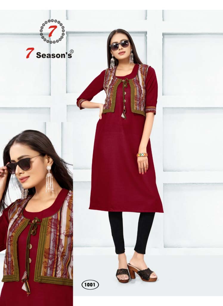 Buy Kitty party coty style cotton kurti at INR 2250 online from ...