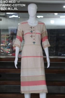 letest fancy Cotton kurti