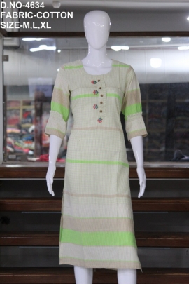 letest fancy Cotton kurti