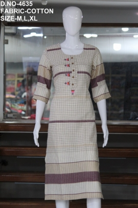 letest fancy Cotton kurti