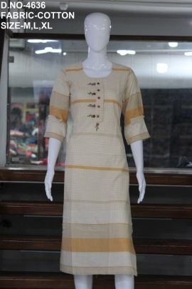 letest fancy Cotton kurti