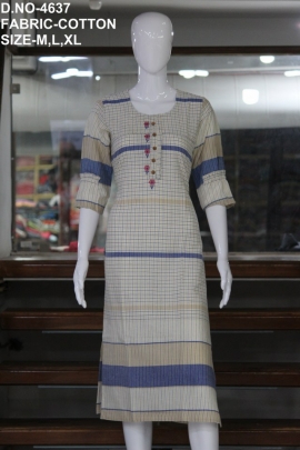 letest fancy Cotton kurti