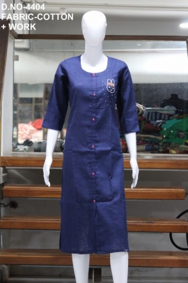 new casual cotton work  kurtis