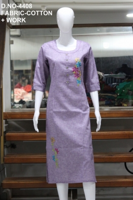 new casual cotton work  kurtis