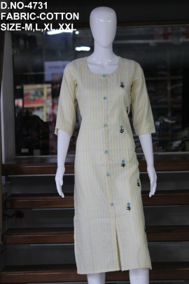 new cotton lining  hand work kurti